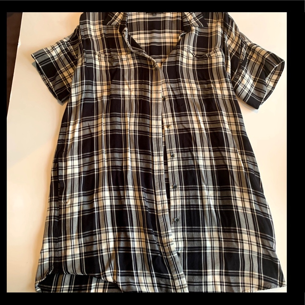 Madewell Flannel Dress